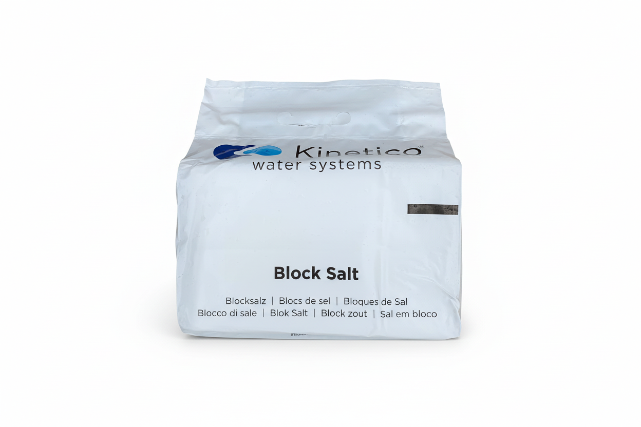Water softener block salt 8 kg