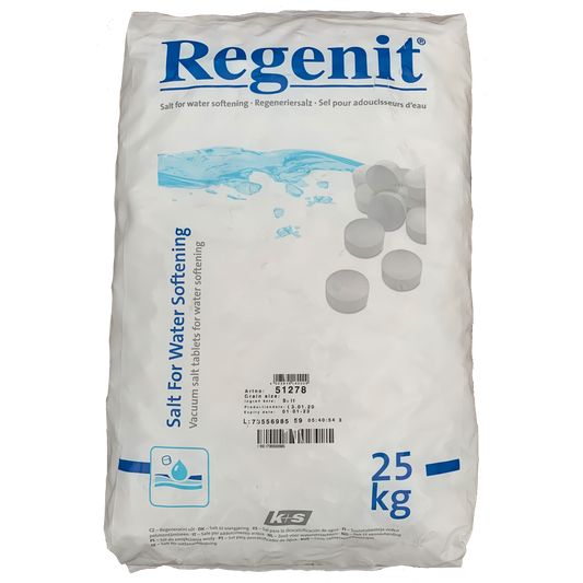 Collected 25kg Tablet Water Softener Salt (Regenit)