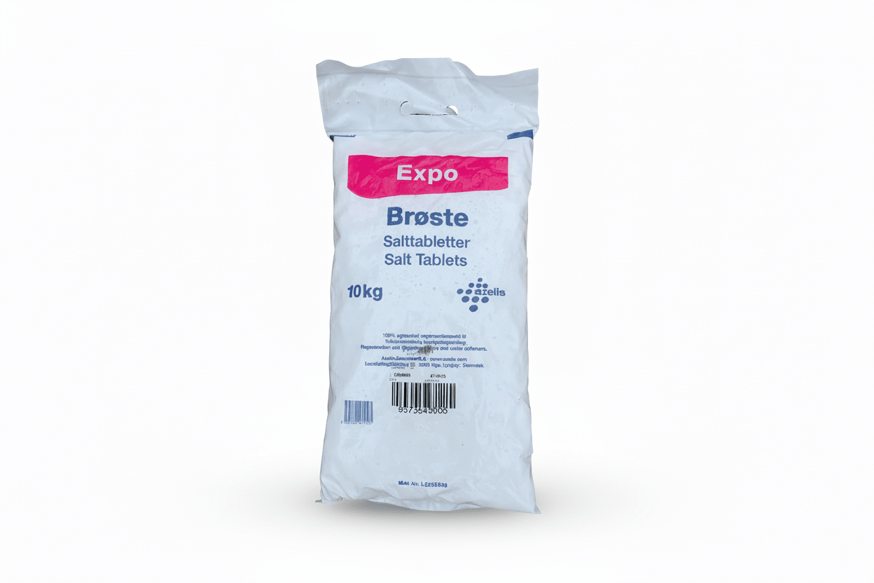 Water Softener Table Salt 10kg for collection - Friendly Water
